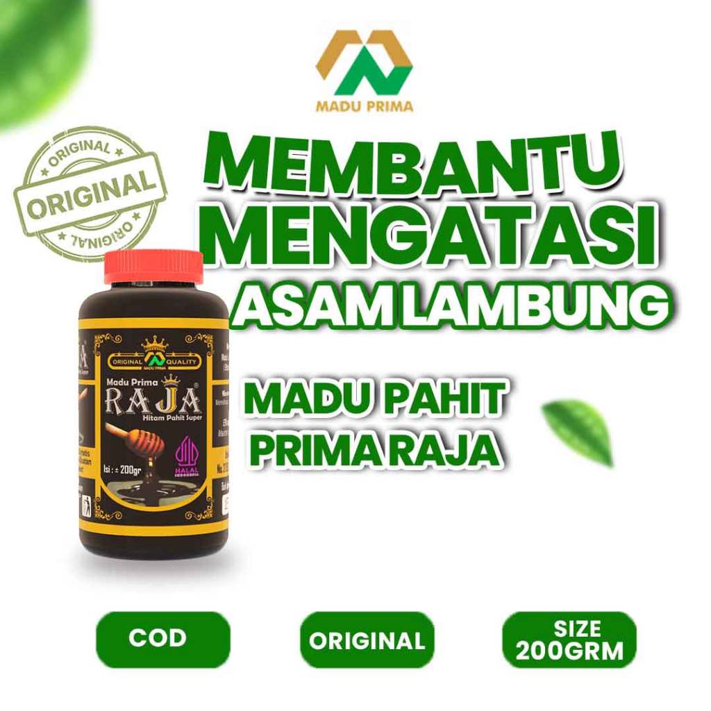 

Madu Prima Raja Membantu Atasi Sakit Maag Lambung dan Gerd 200GRM