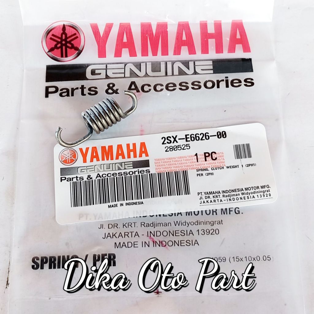 Per Pegas Spring Kampas Ganda Sentrifugal Sentri Puli Pulli Puly Pully Pulley CVT Belakang Secondary