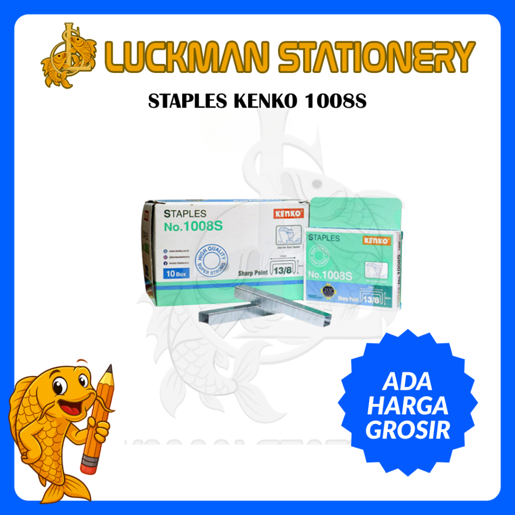 

LUCKMAN STATIONERY - STAPLES KENKO 1008S