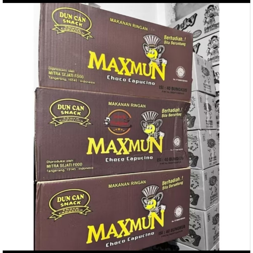 

Snack Ciki Maxmun (Berhadiah) 1 Dus Isi 40pcs