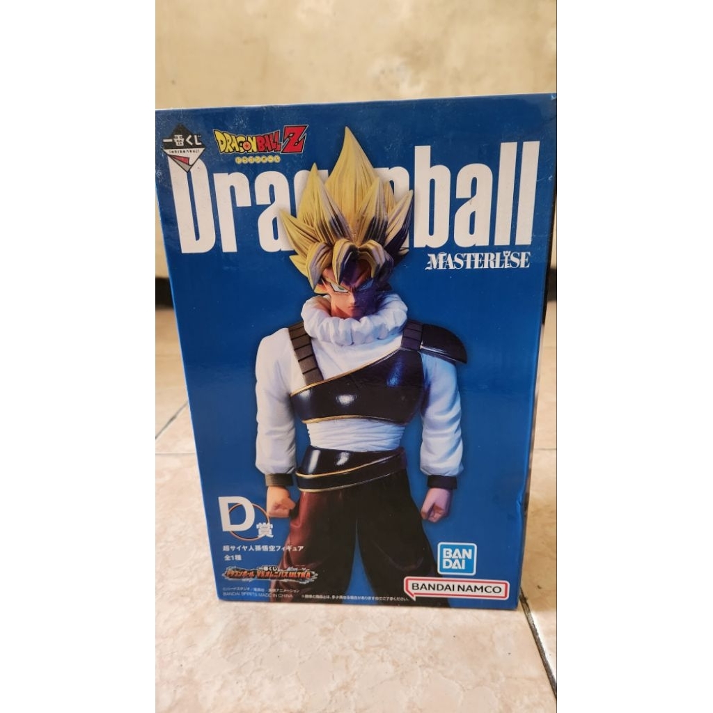 masterlise ichiban kuji D prize.suoer saiyan son goku  dragon ballz (vs omnibus ultra)
