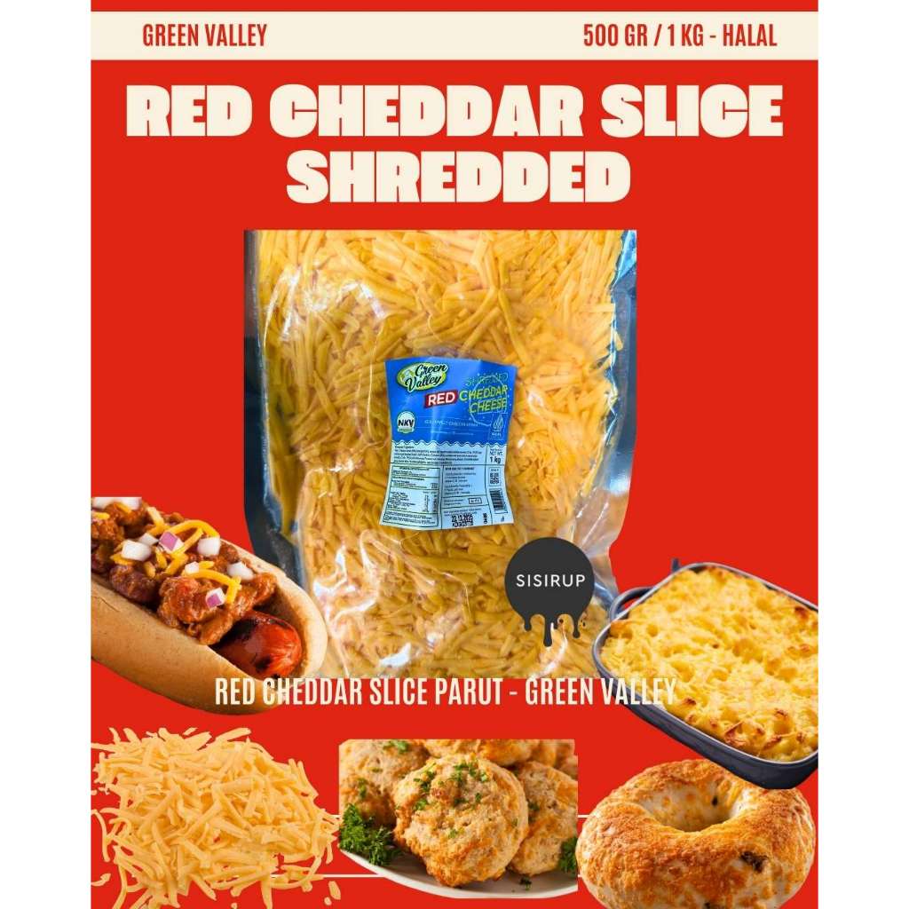 

Green Valley Shredded Red Cheddar Cheese