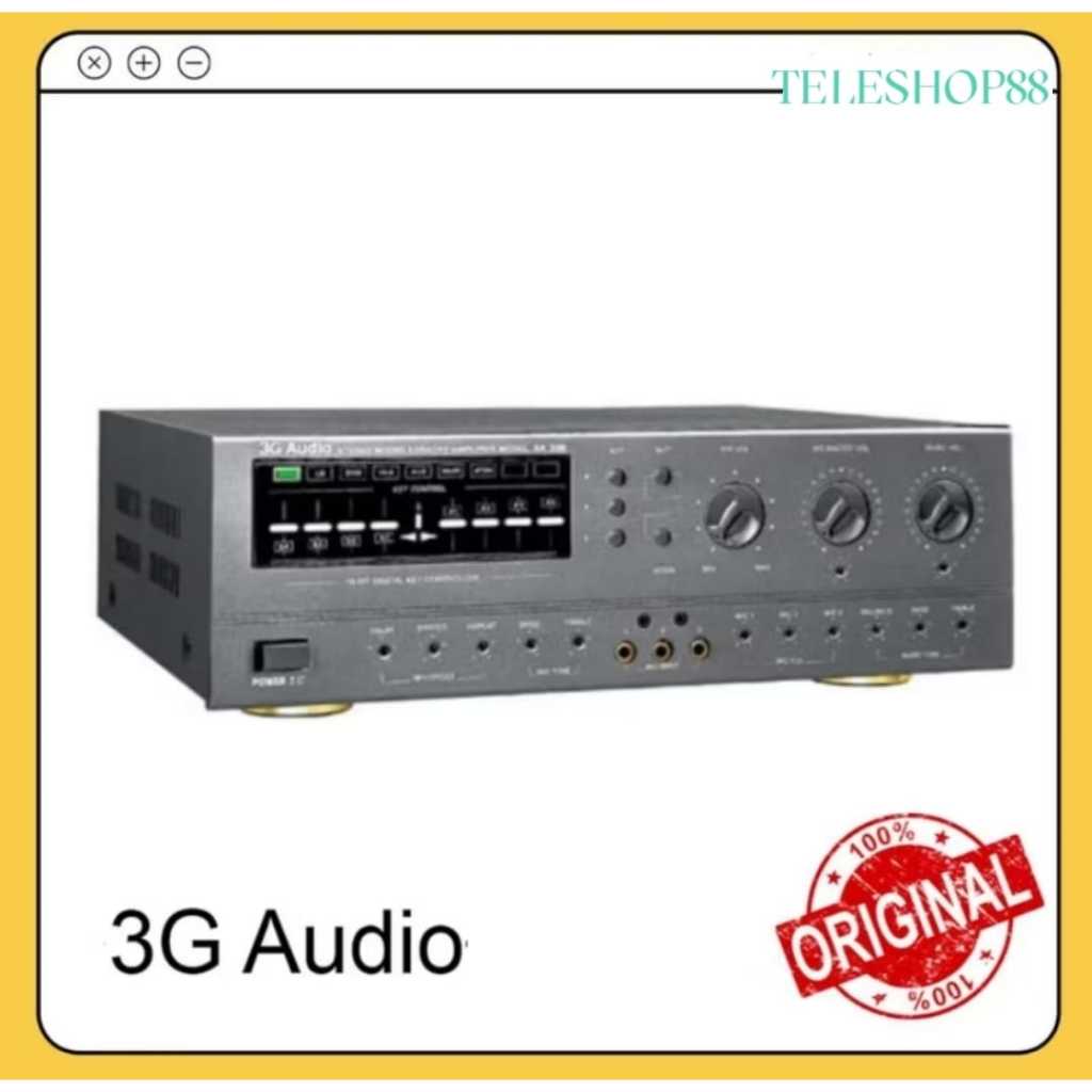 Power Amplifier 3G Audio AK 3000 Original