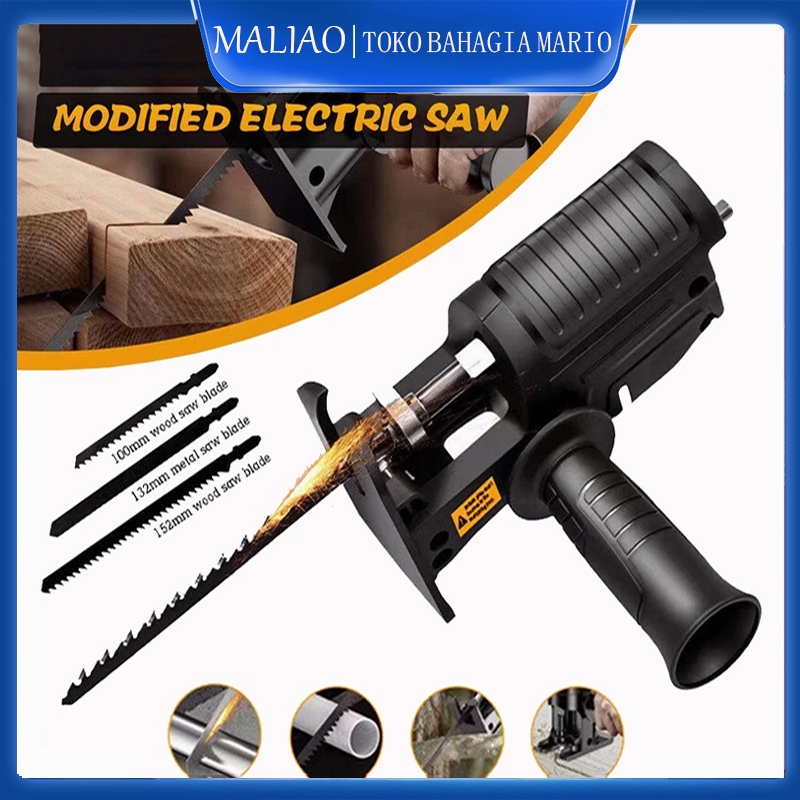 Adaptor Jigsaw for Bor - Adapter Jigsaw Mesin Bor Tekiro