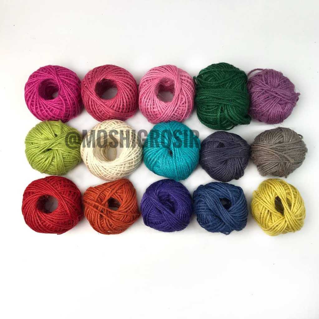 

1 ROLL - TALI GONI WARNA WARNI / TALI RAMI / TALI RAMI WARNA / TALI GONI / TALI RAMI / TALI KERAJINAN