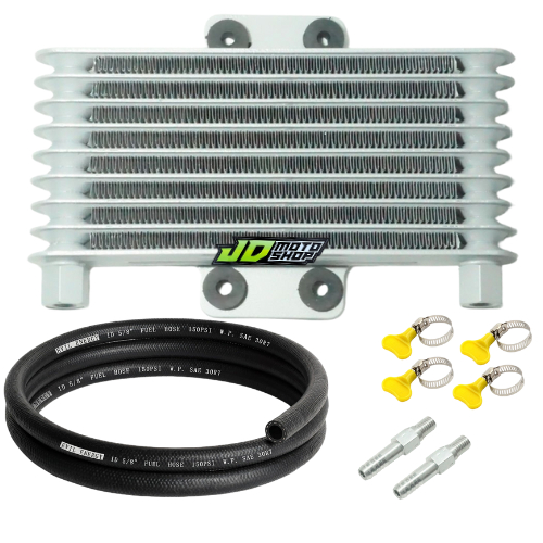 OILCOOLER 8 GARIS UNIVERSAL OC 8 BARIS GARIS OIL COOLER 8 BARIS OIL COOLER ALL MOTOR UNIVERSAL