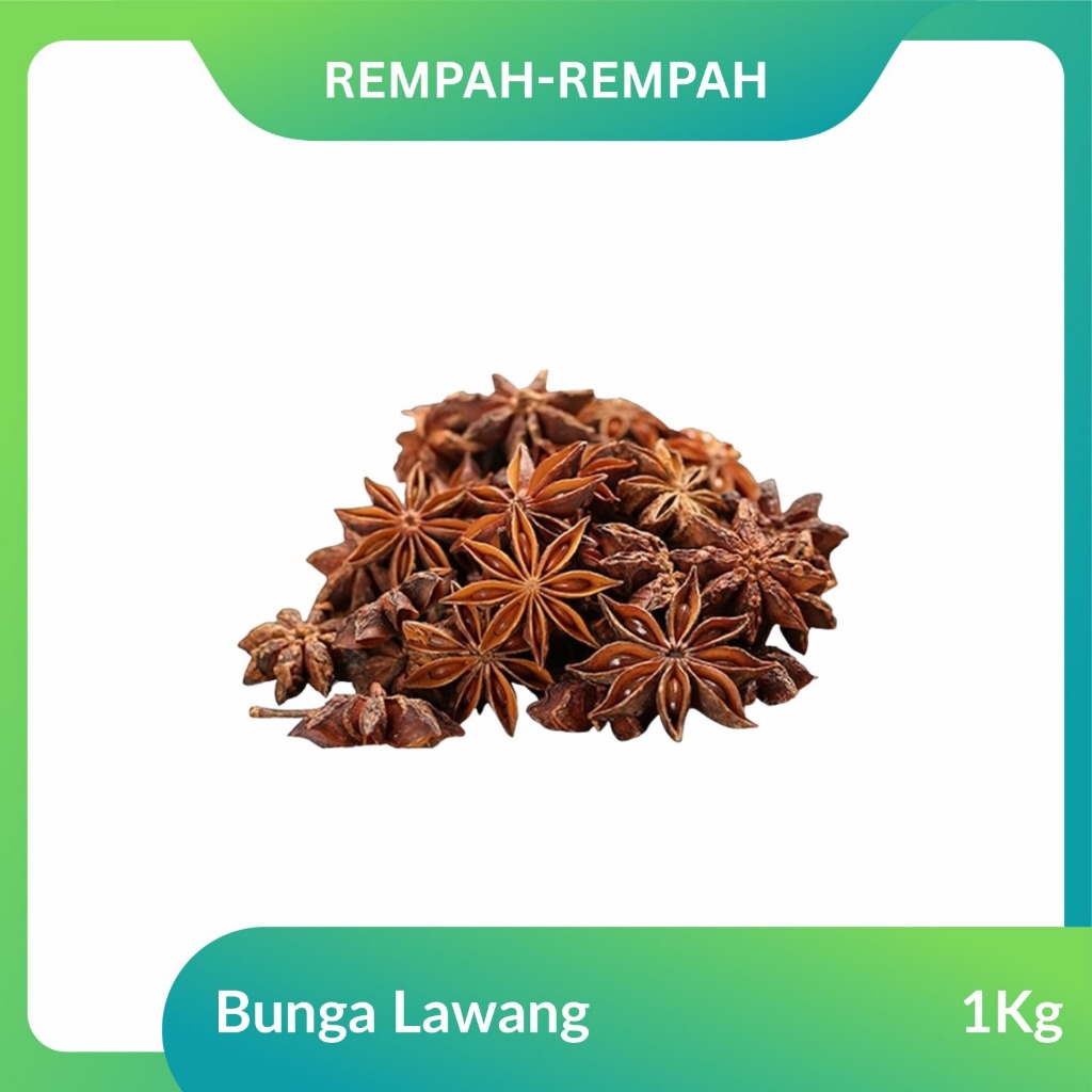 BUNGA LAWANG / PEKAK / BUNGA LAWANG patkok KEMASAN 1 KG