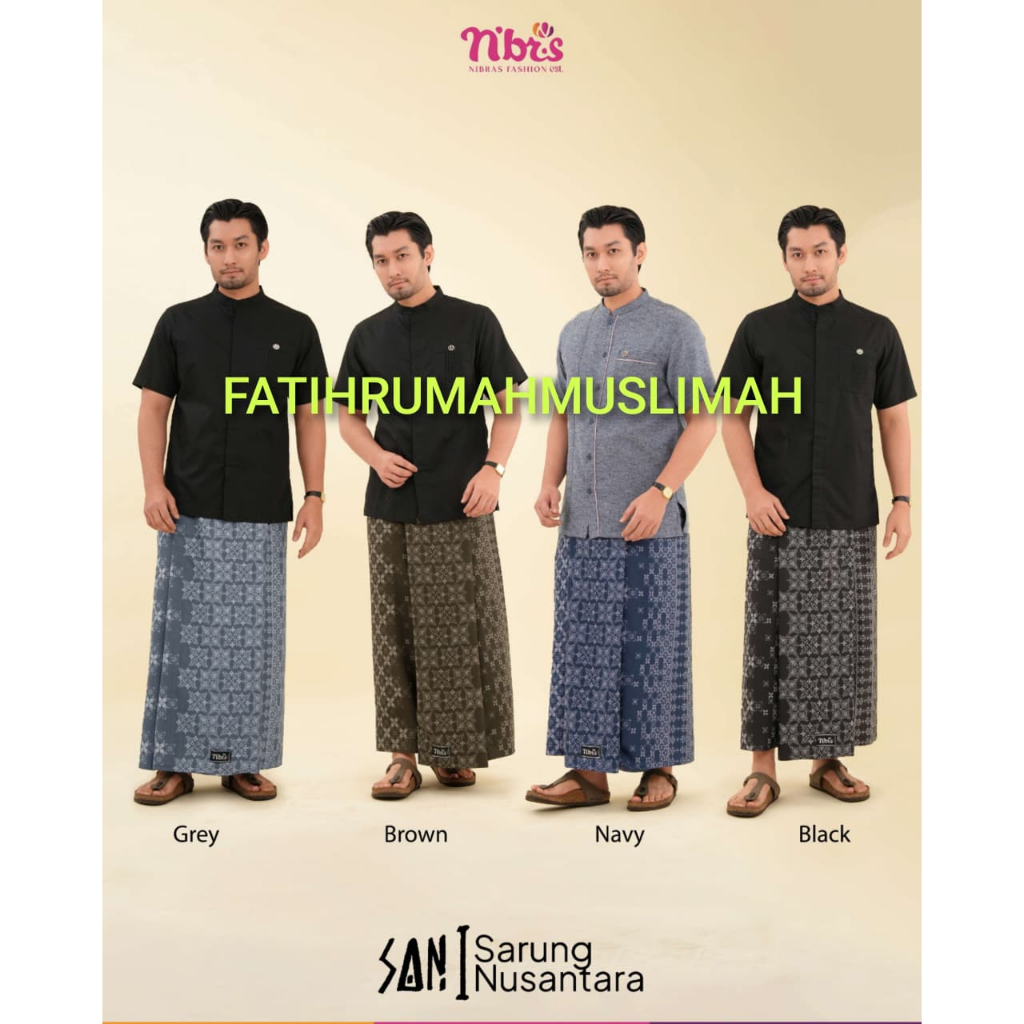NEW / TERBARU / NIBRAS / SARUNG DEWASA / SARUNG NIBRAS / SARUNG / SAN 001 / SAN 001 / NIBRAS SARUNG