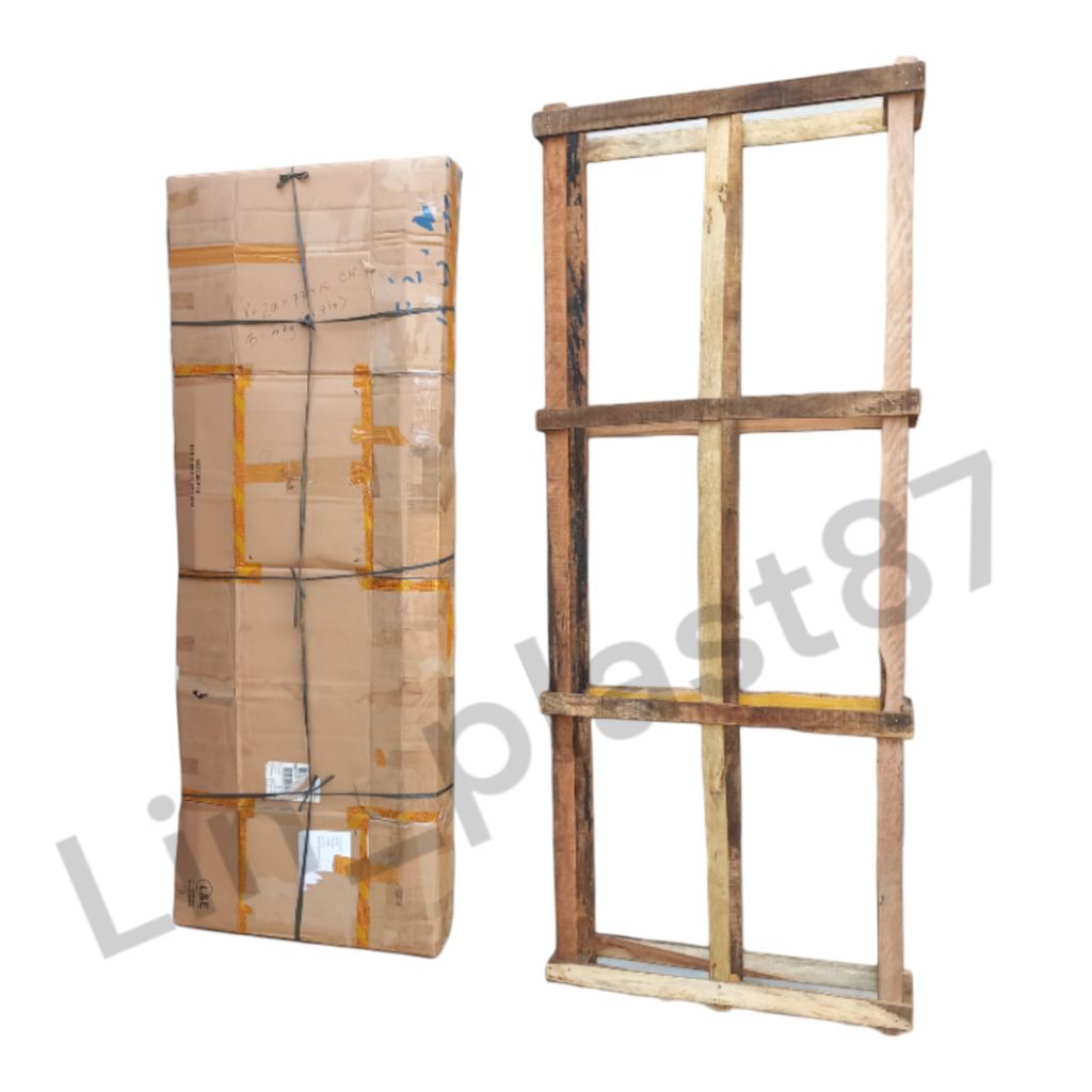 

Ekstra packing karton kardus dan kayu