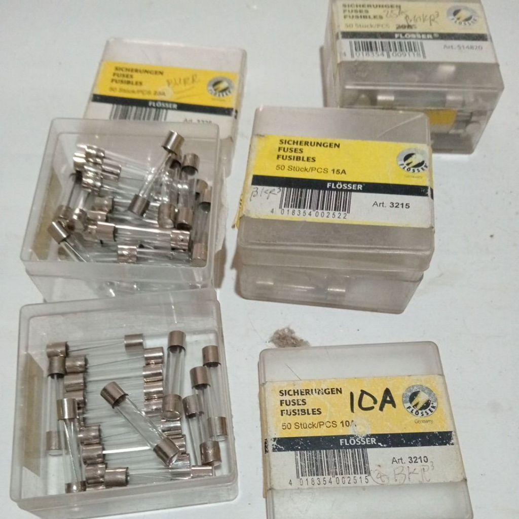 sekring Tabung flosser 10A