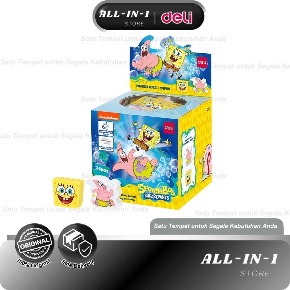 

Deli Penghapus / Eraser Kuning Spongebob Special Edition EH322