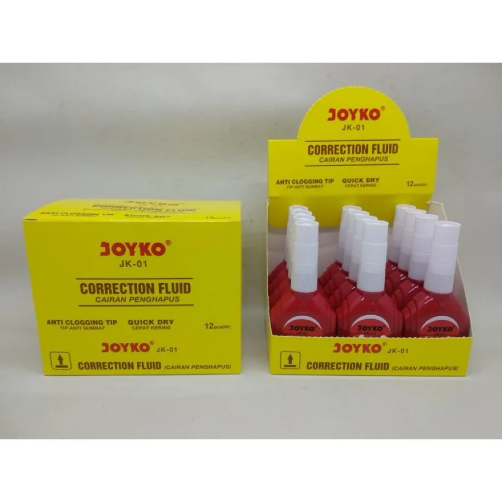

Tipex Joyko (JK-01) 1Pack - ISI 12 PCS