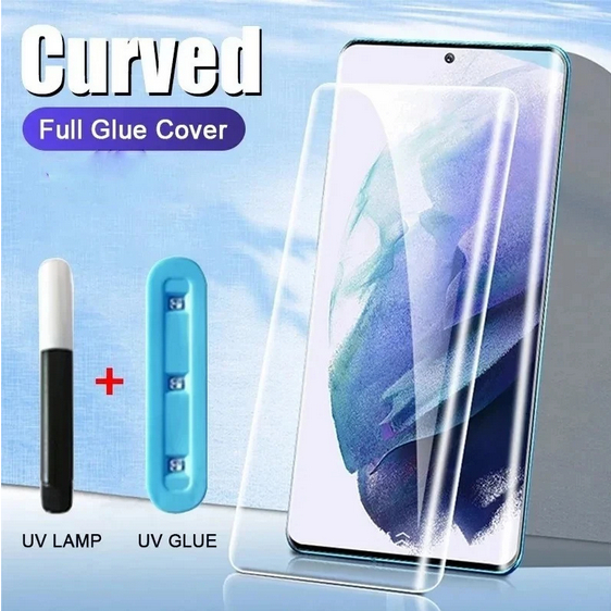Oppo Reno 10 5G Tempered Glass Melengkung UV LASER CURVED FULL GLUE Reno 10 5G