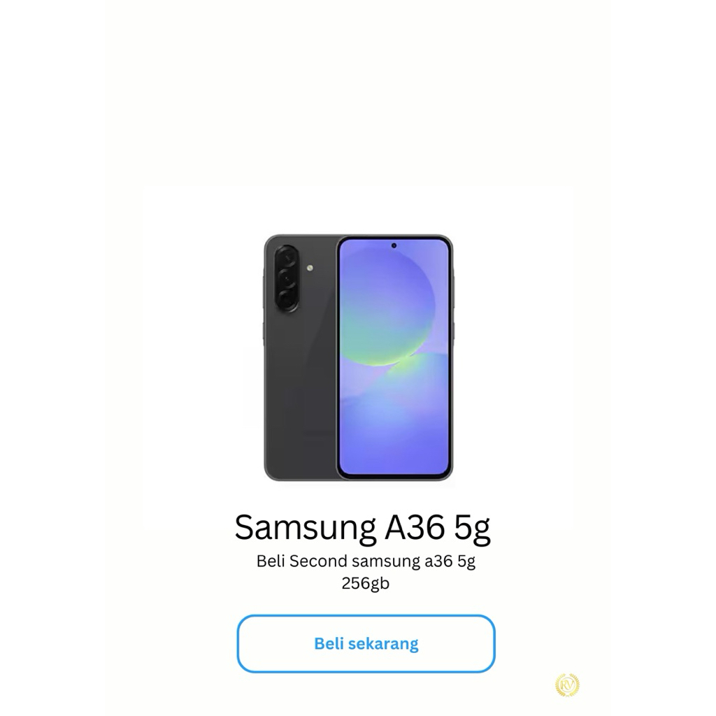 Second Samsung a36 5g 256gb