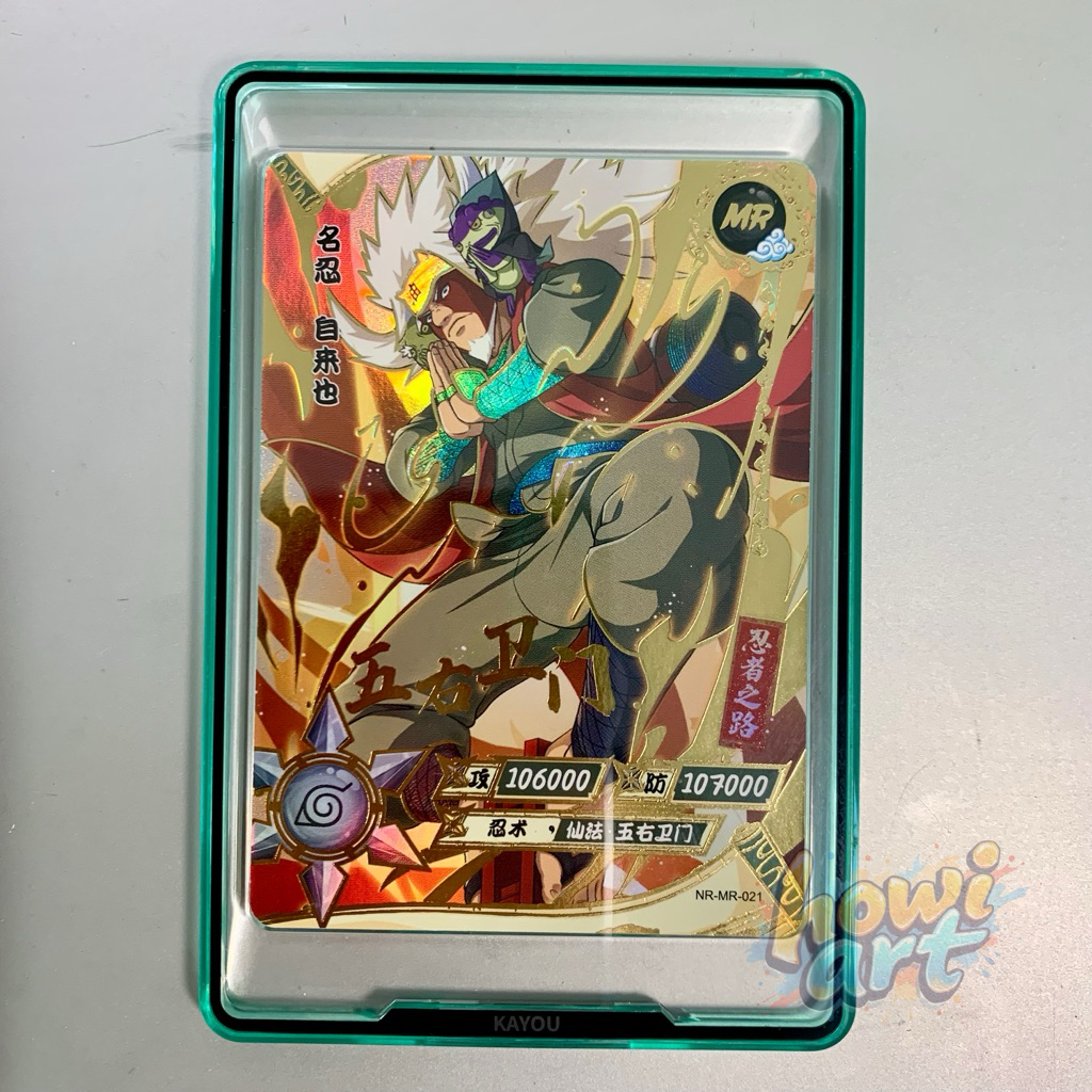 Kartu Naruto Kayou - MR Jiraiya Sage Mode