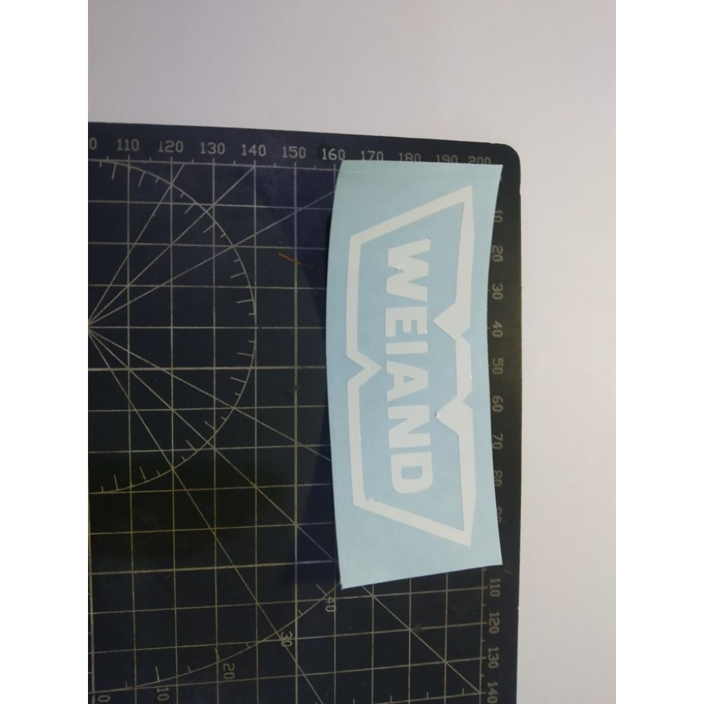 

stiker vinyl weland