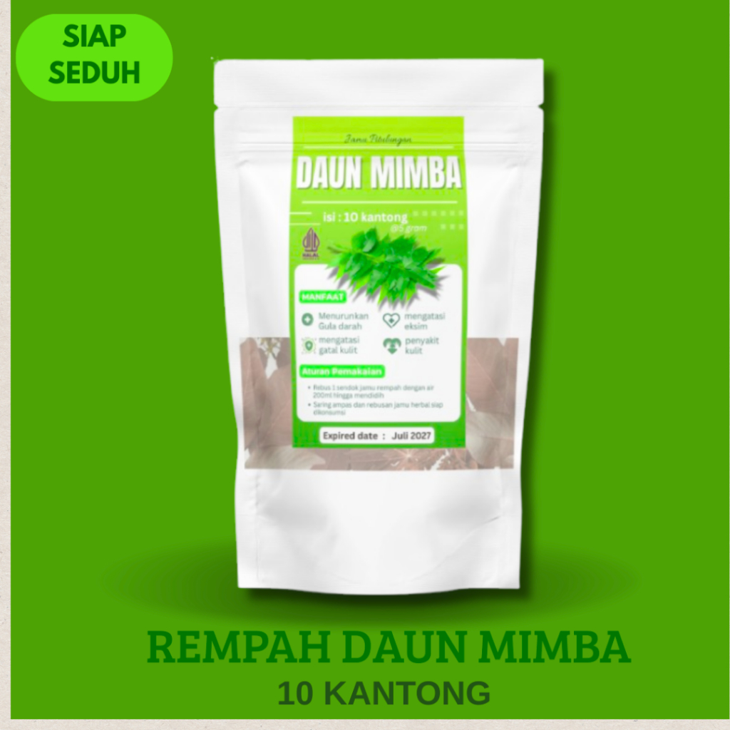 

rempah herbal daun mimba 10kantong