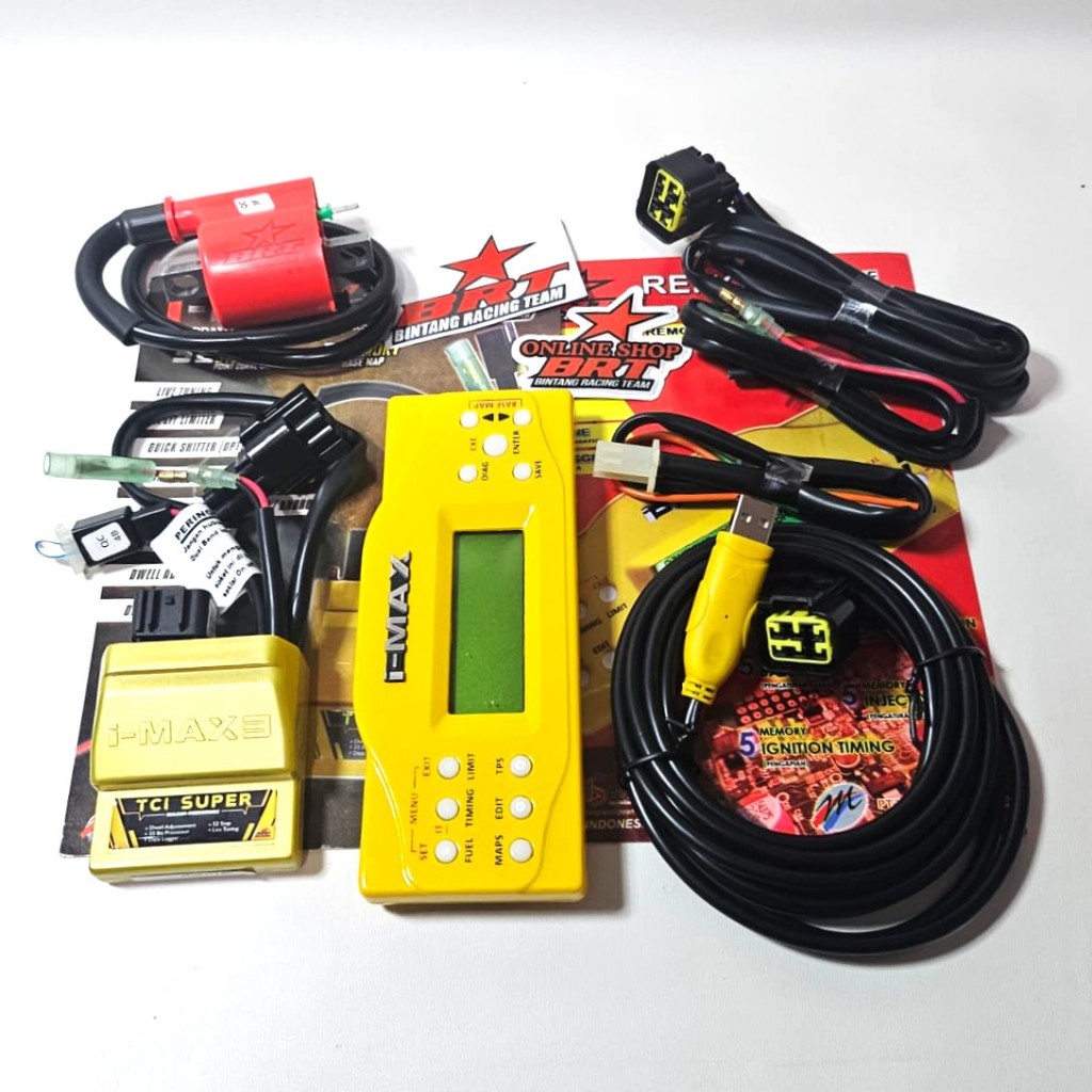 TCI CDI IMAX 3 SUPER 52 Step & REMOTE & KABEL USB BRT JUPITER MX Old Lama JUPITER MX New CDI I-MAX 3