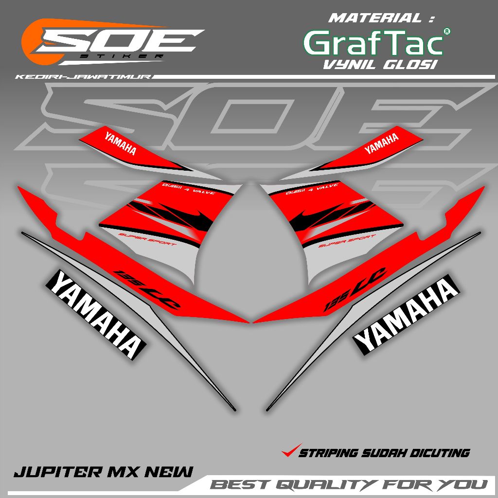 STRIPING JUPITER MX NEW 135 135lc gp malaysia / striping jupiter mx new malaysia style / lc135 / str
