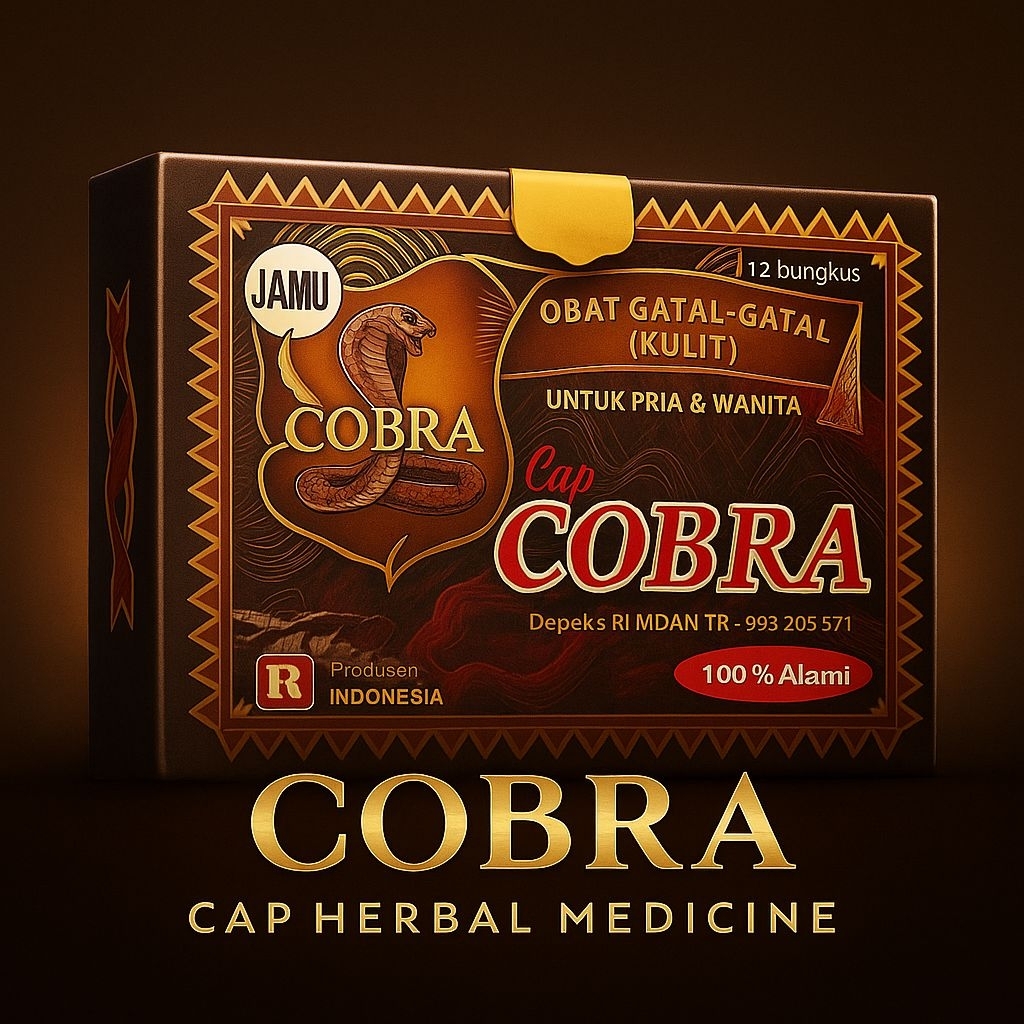 Cobra Gatal Jamu Original 100% Original Kemasan Mika