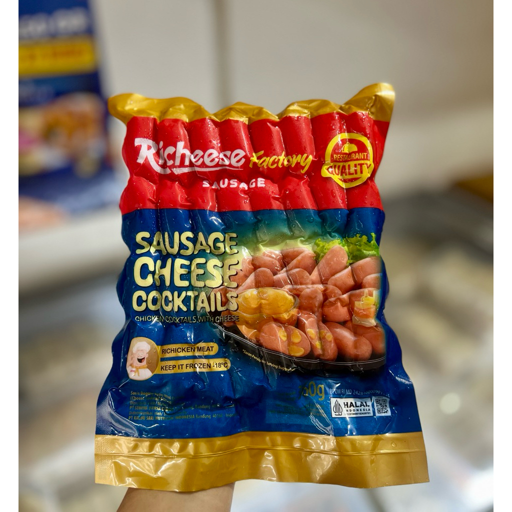 

RICHEESE SOSIS KEJU COCKTAIL 360gr isi 32pcs