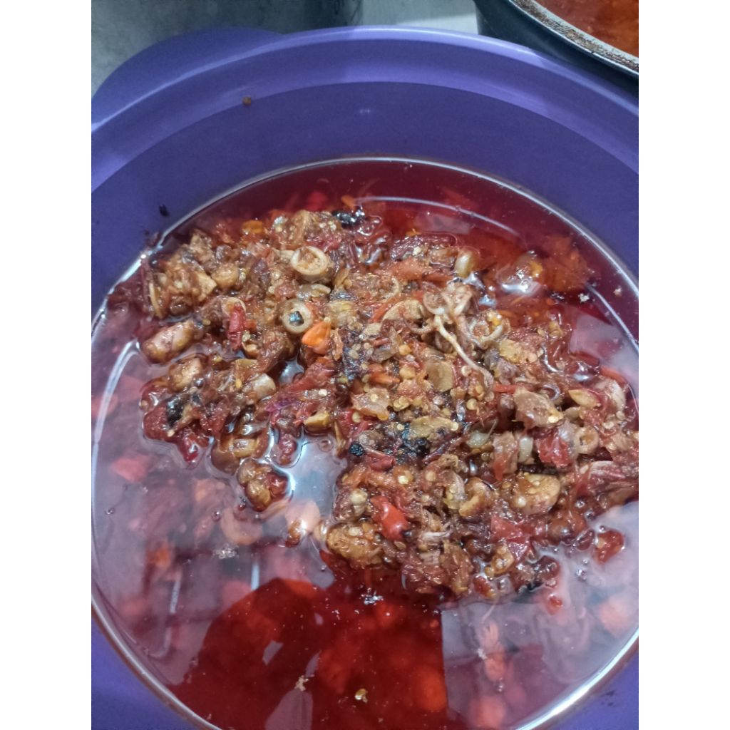 

sambal cumi extra pedas 150 gr (full cumi) asli uleg