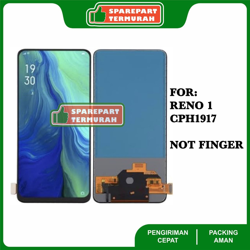 LCD For Oppo Reno 1 CPH1917 - PCAM00 - PCAT00 (No Fingerprint) +TOUCHSCREEN