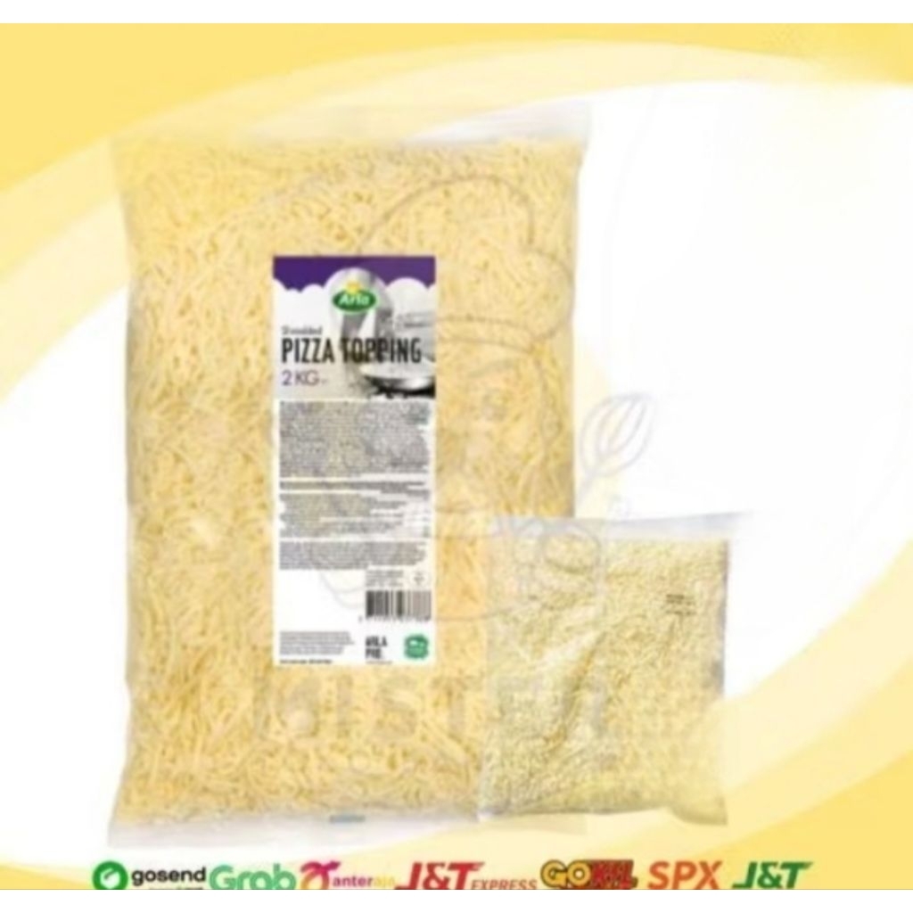 

Mozarella sharded ARLA PIZZA TOPING