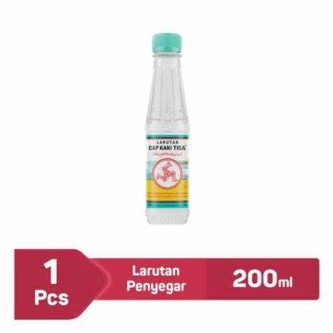 

Larutan Botol Cap Kaki Tiga 200 ml