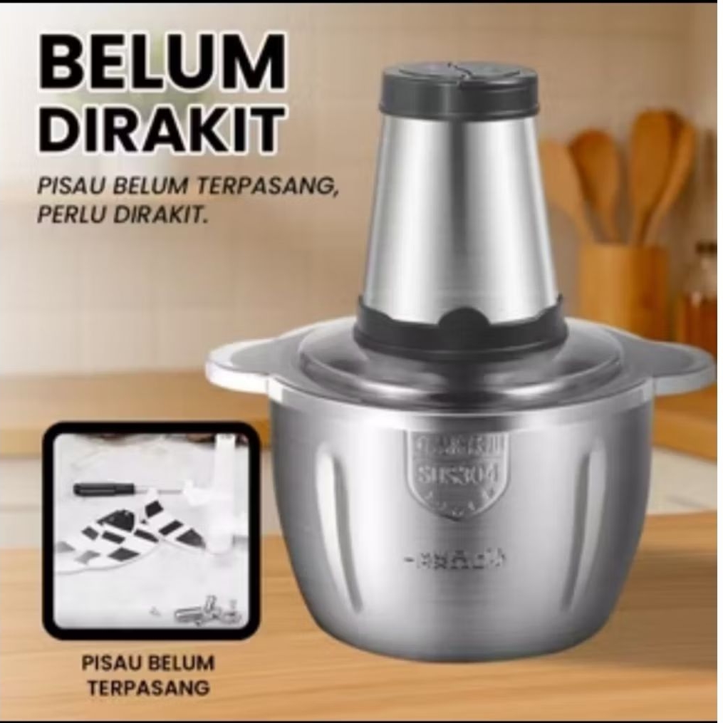 Chopper Vishal Penggiling Daging Bumbu serbaguna