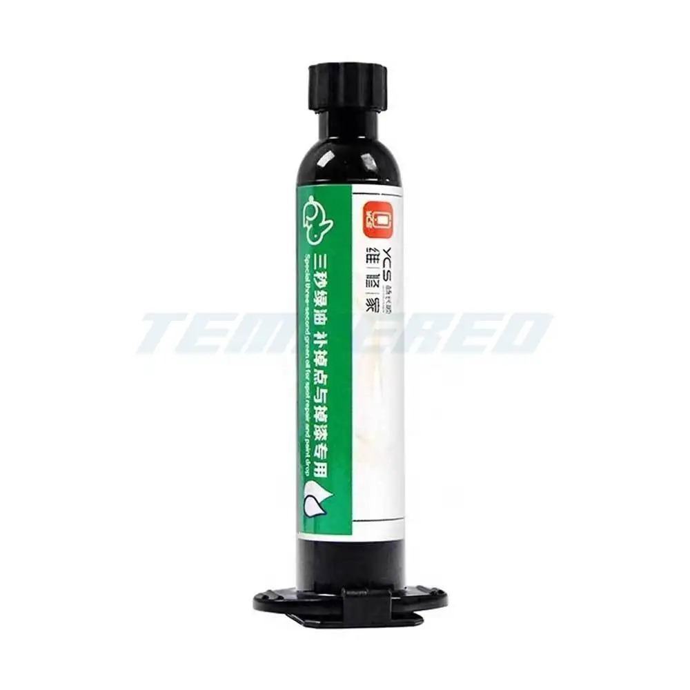 YCS Solder Flux 3-Second Quick Dry Oil Green - Lem Pengering Cepat Hijau 3s 3 Second