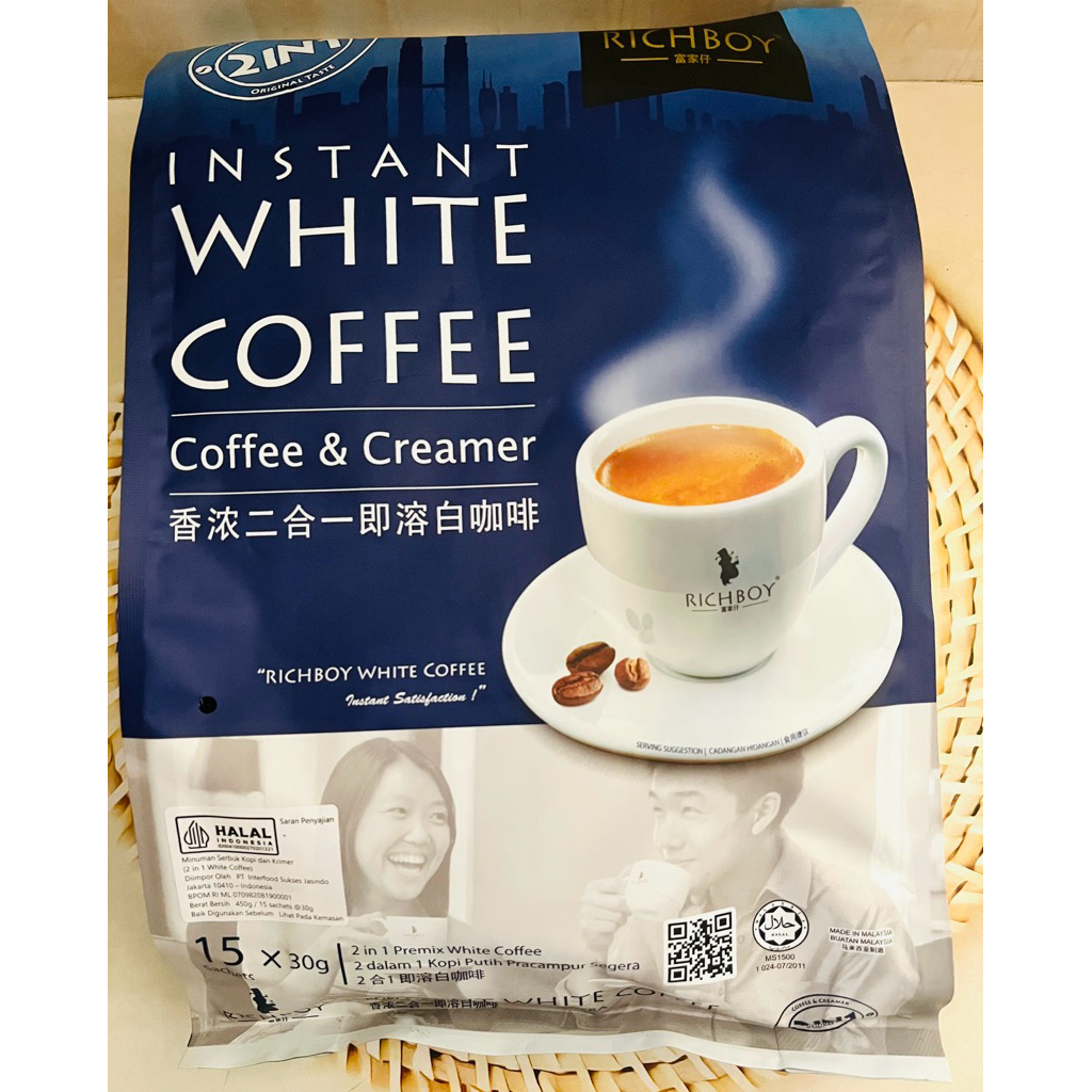 

RichBoy Instan White Coffee Coffee&Creamer