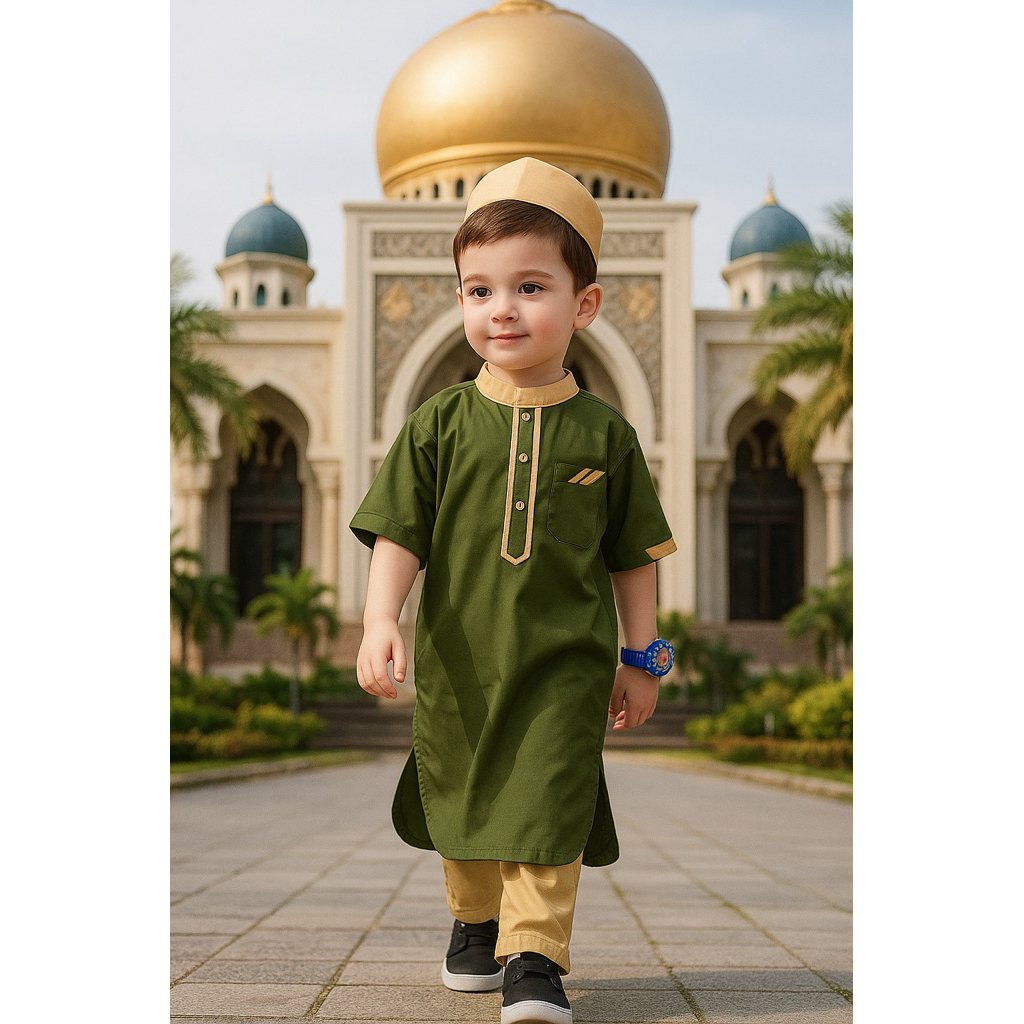 koko anak laki laki model jubah dbox terbaru 2023