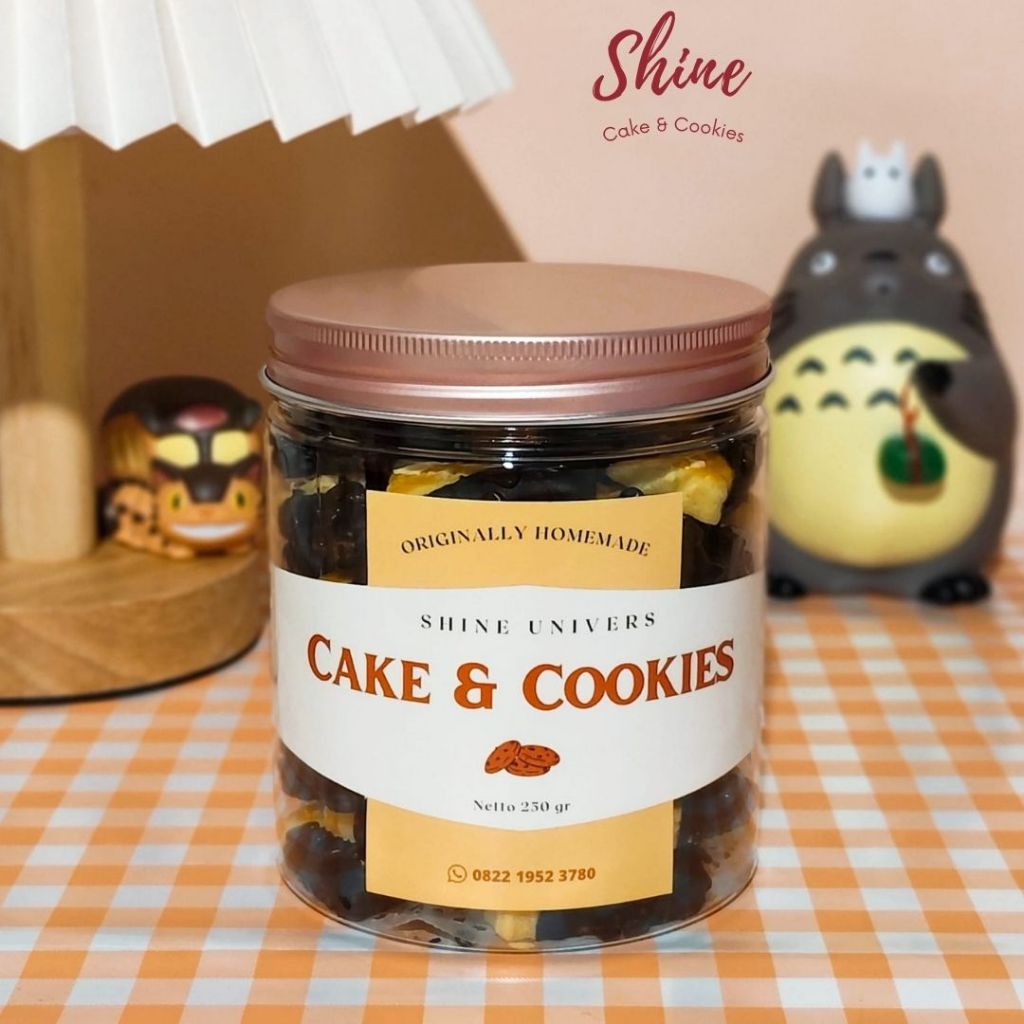 

Choco Cheese Cookies Premium 250gr – Kue Kering Coklat Keju Renyah Lumer