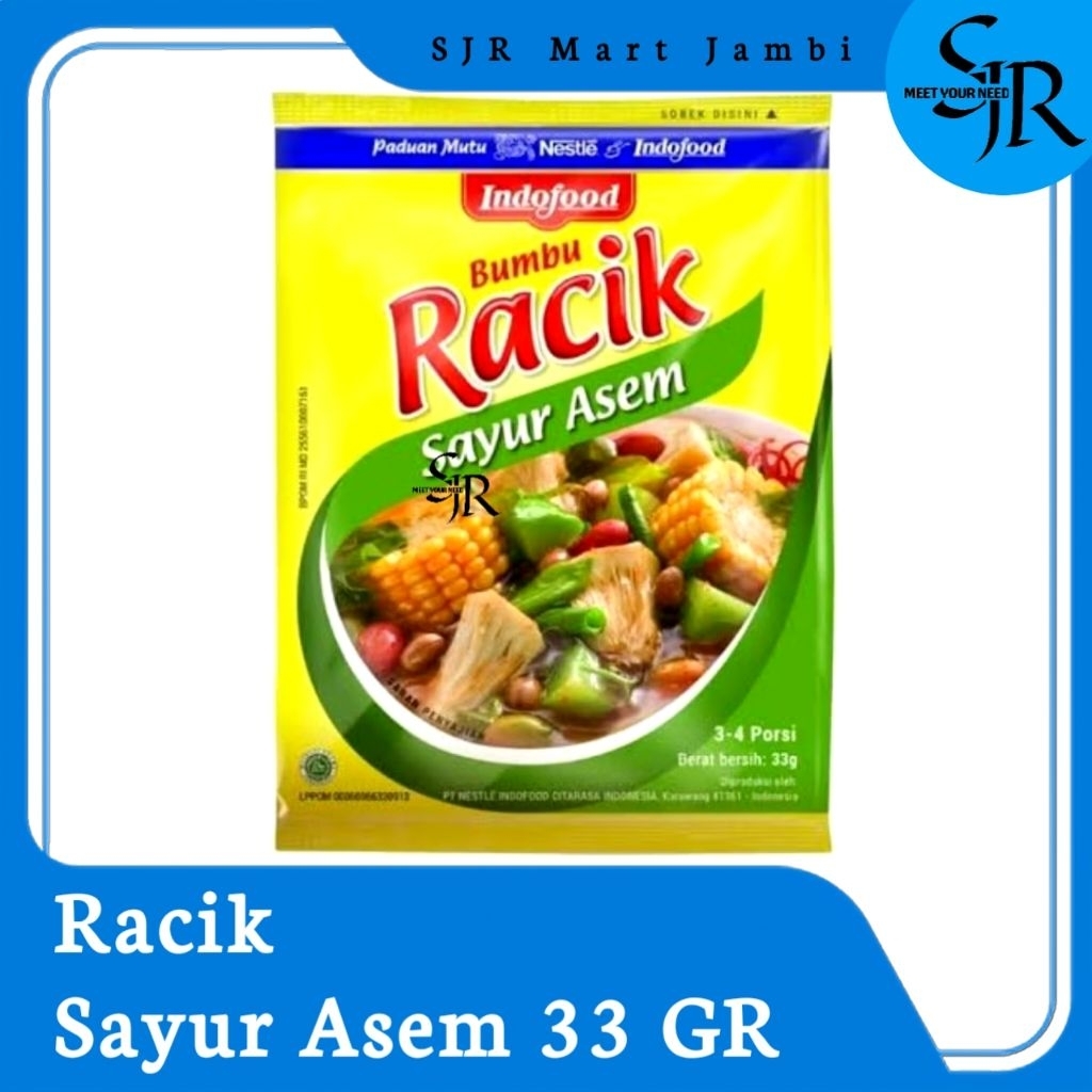 

Indofood RACIK Bumbu instan - Sayur Asem | Kemasan 33gr