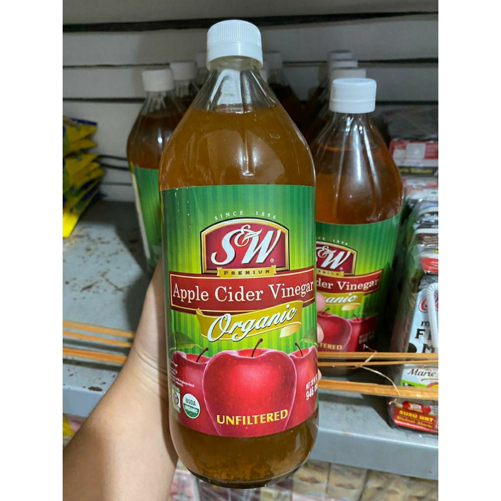 

cuka Apel SW Premium, Apple Cider Vinegar Organic 946 ml