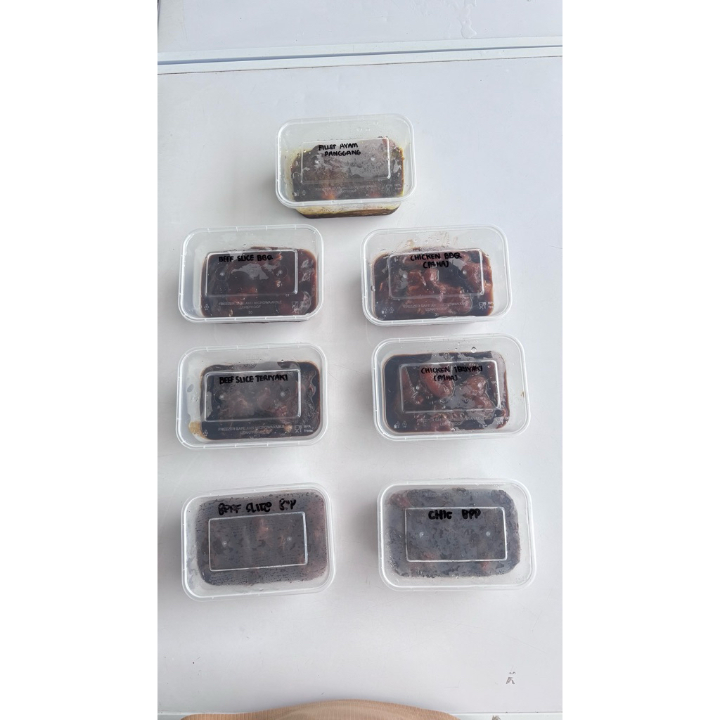 

beef slices marinasi / chic marinasi