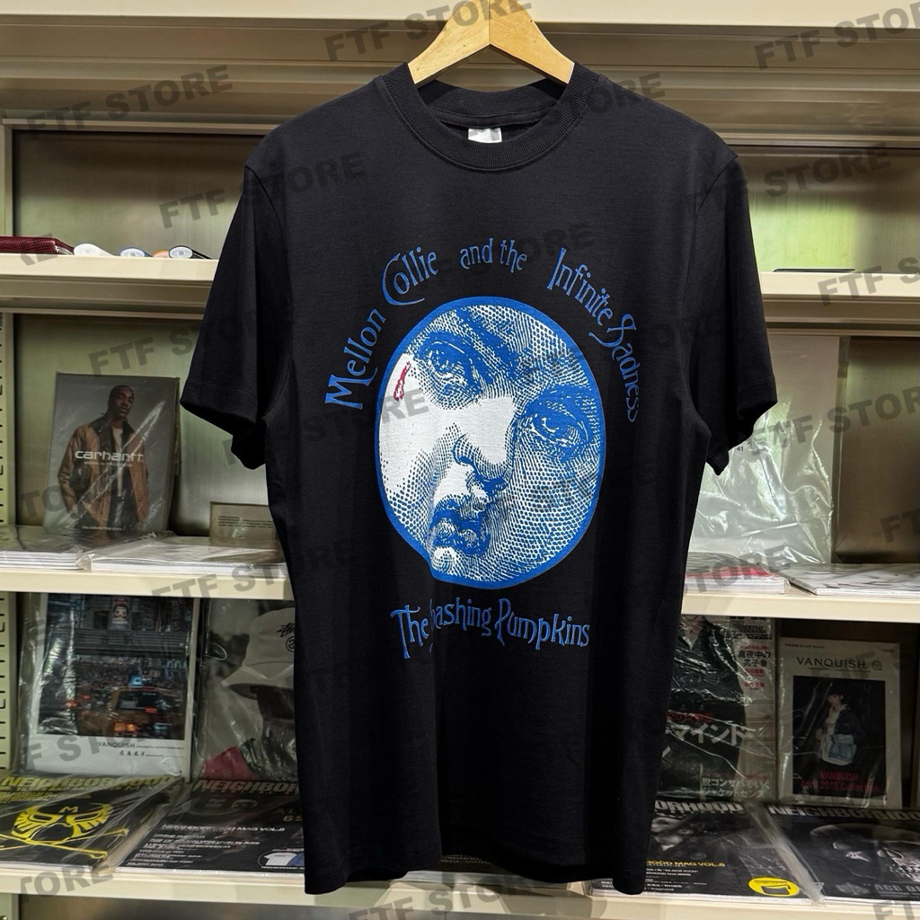 [ORI] THE SMASHING PUMPKINS - MELLON COLLIE BP TSHIRT BLACK Kaos Pria
