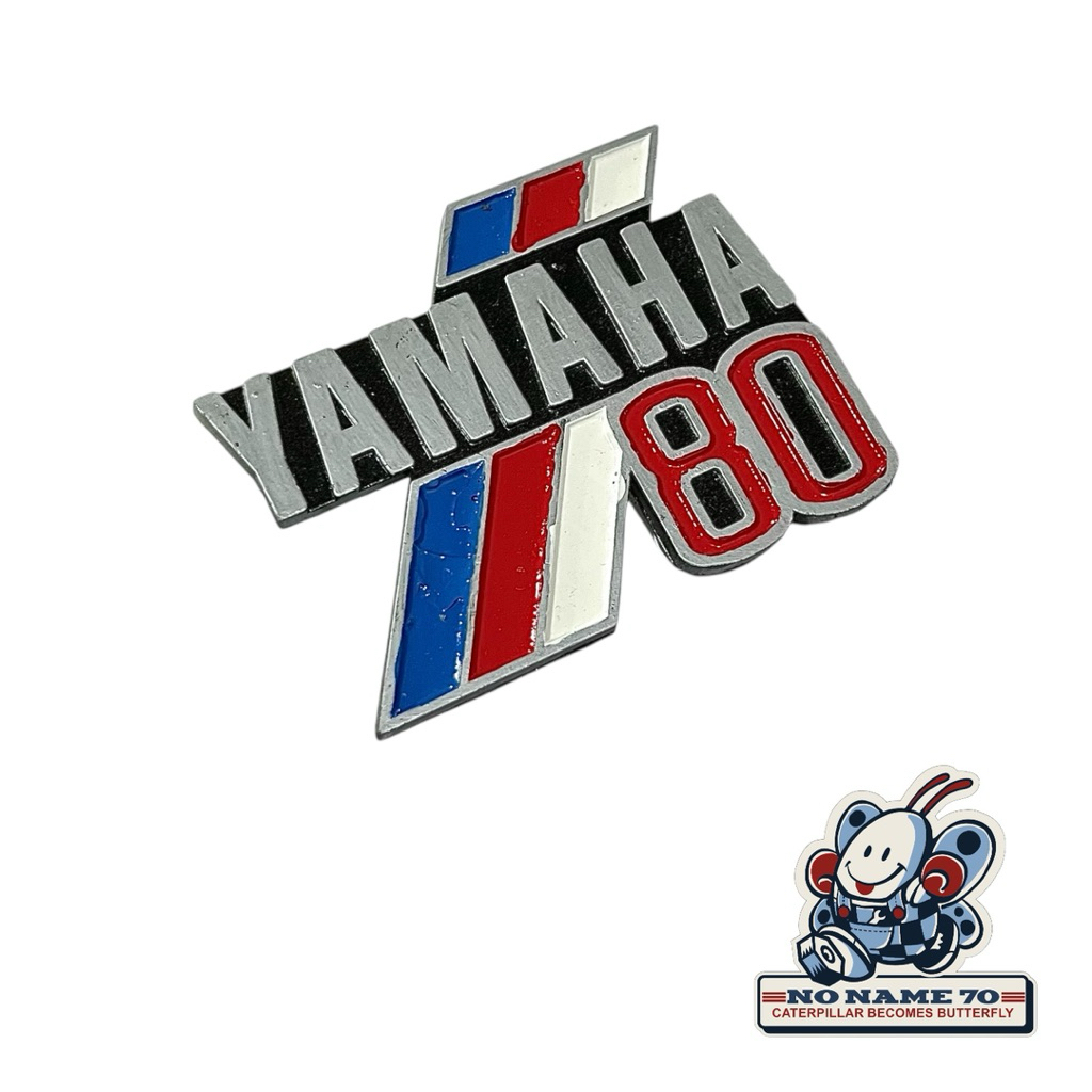 Emblem Emblim Logo Decal Sayap Yamaha V80 V 80 CDI 1981 - 1982