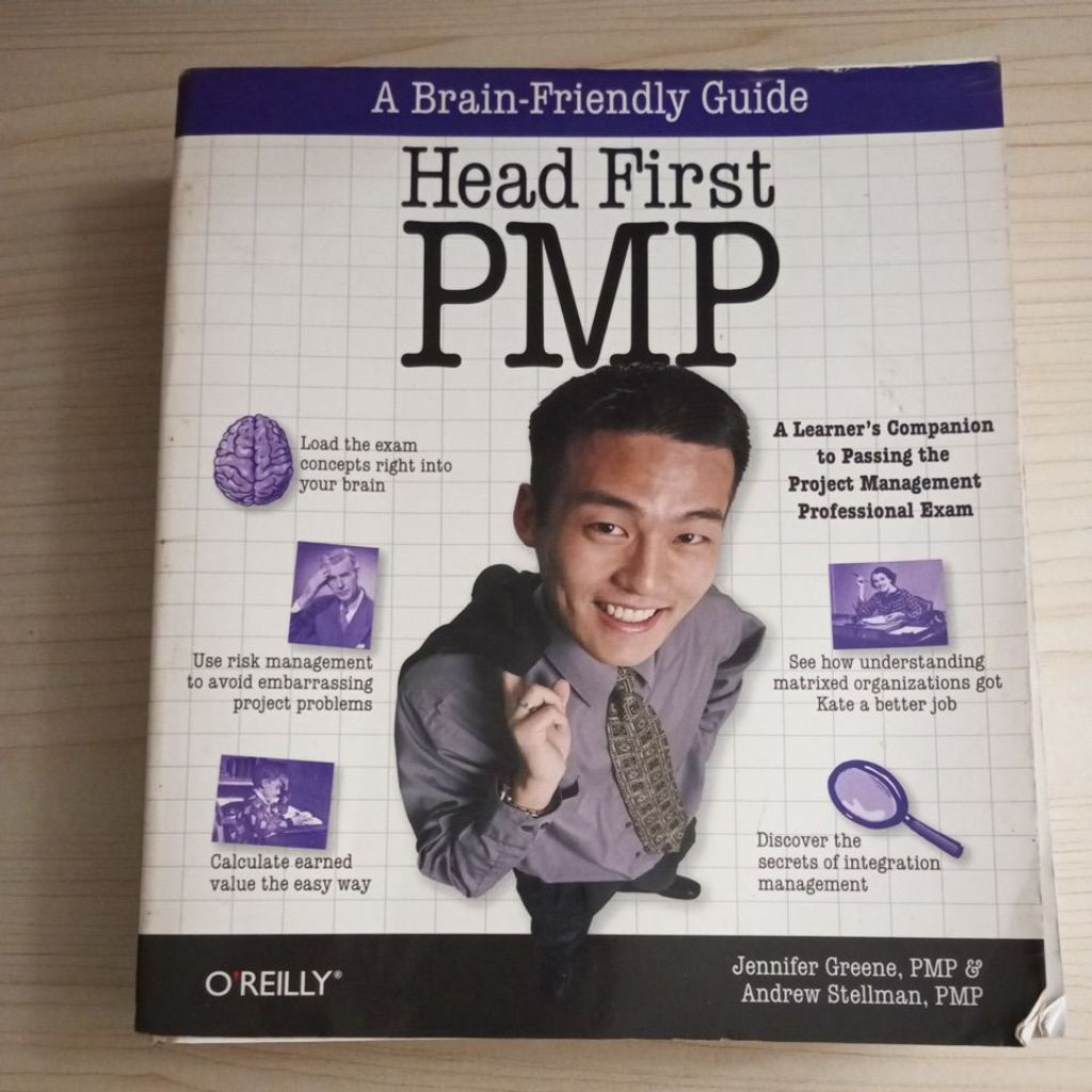 BUKU A BRAIN FRIENDLY GUIDE HEAD FIRST PMP BY JENNIFER GREENE PMP AND ANDREW STELLMAN PMP