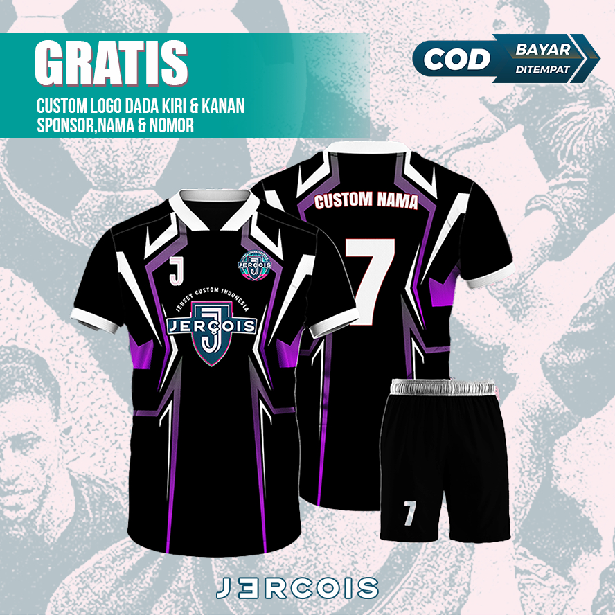 JERCOIS | CUSTOM JERSEY BOLA | CUSTOM JERSEY FUTSAL | CUSTOM JERSEY BADMINTON | CUSTOM JERSEY SATUAN