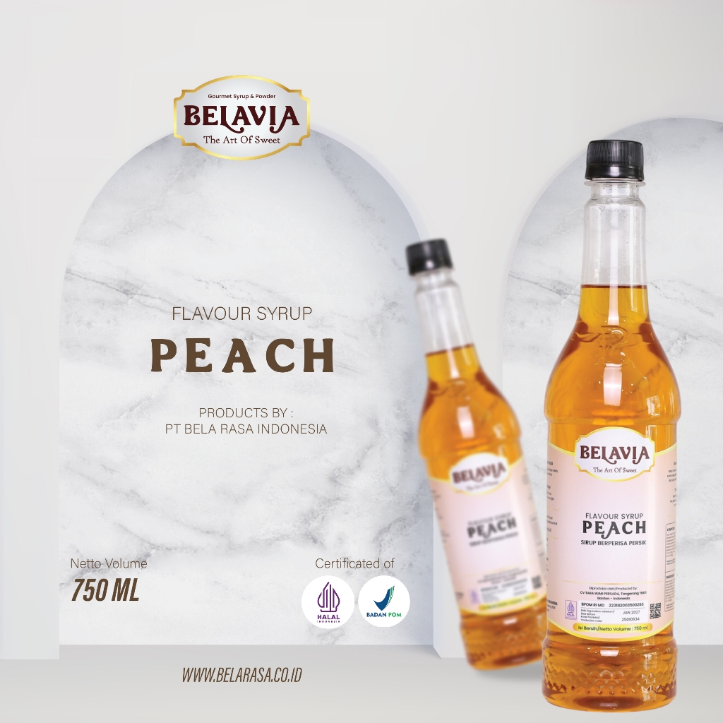 

Peach Syrup Belavia