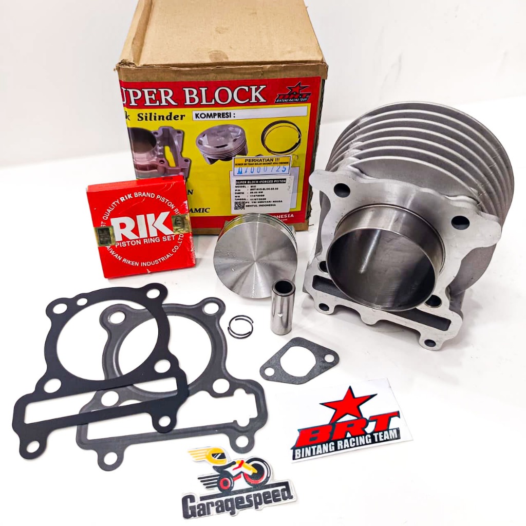 BLOK BRT MIO SPORTY MIO SOUL MIO SMILE 58 CAST IRON