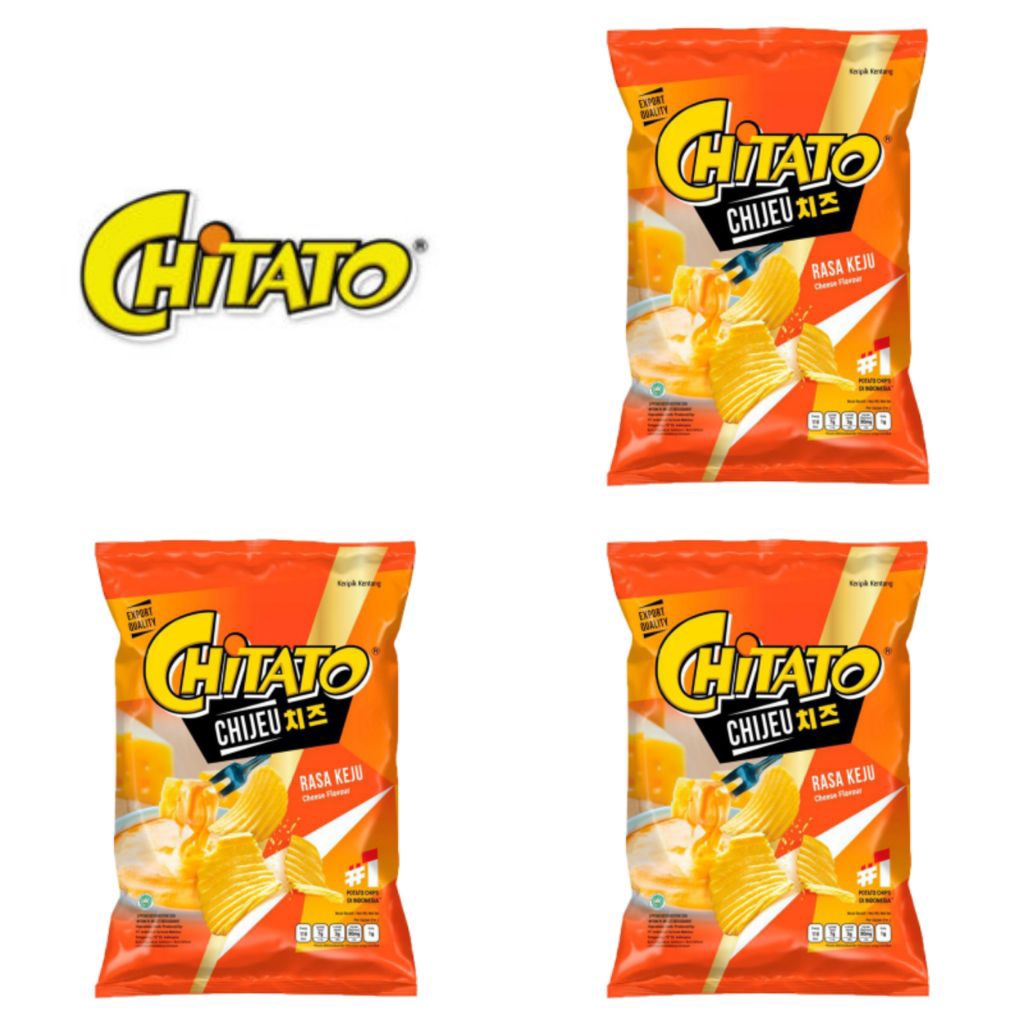 

Chitato Keripik Kentang Chijeu Rasa Keju 65 Gr