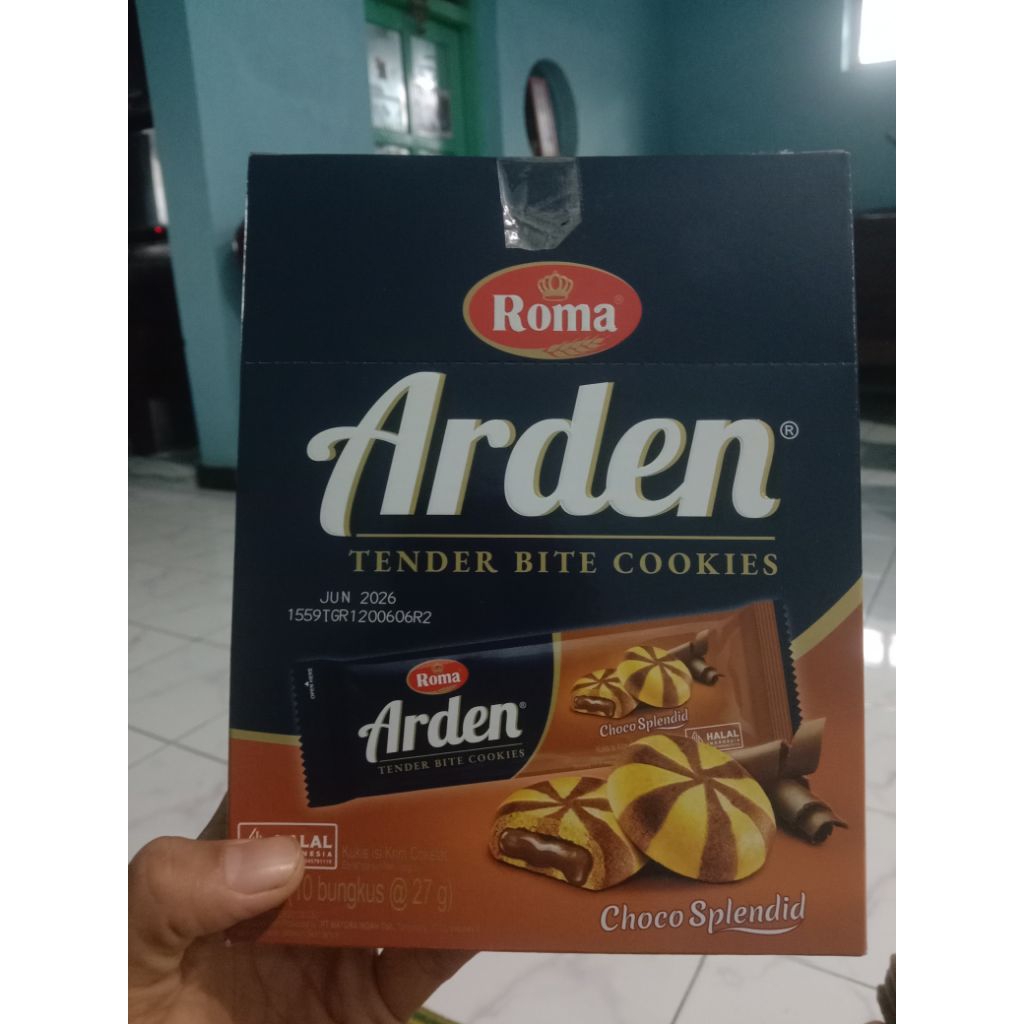 

Roma Arden cookies coklat per box isi 10 pack