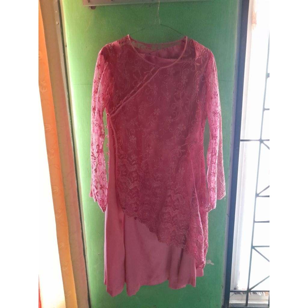 preloved baju brukat one set