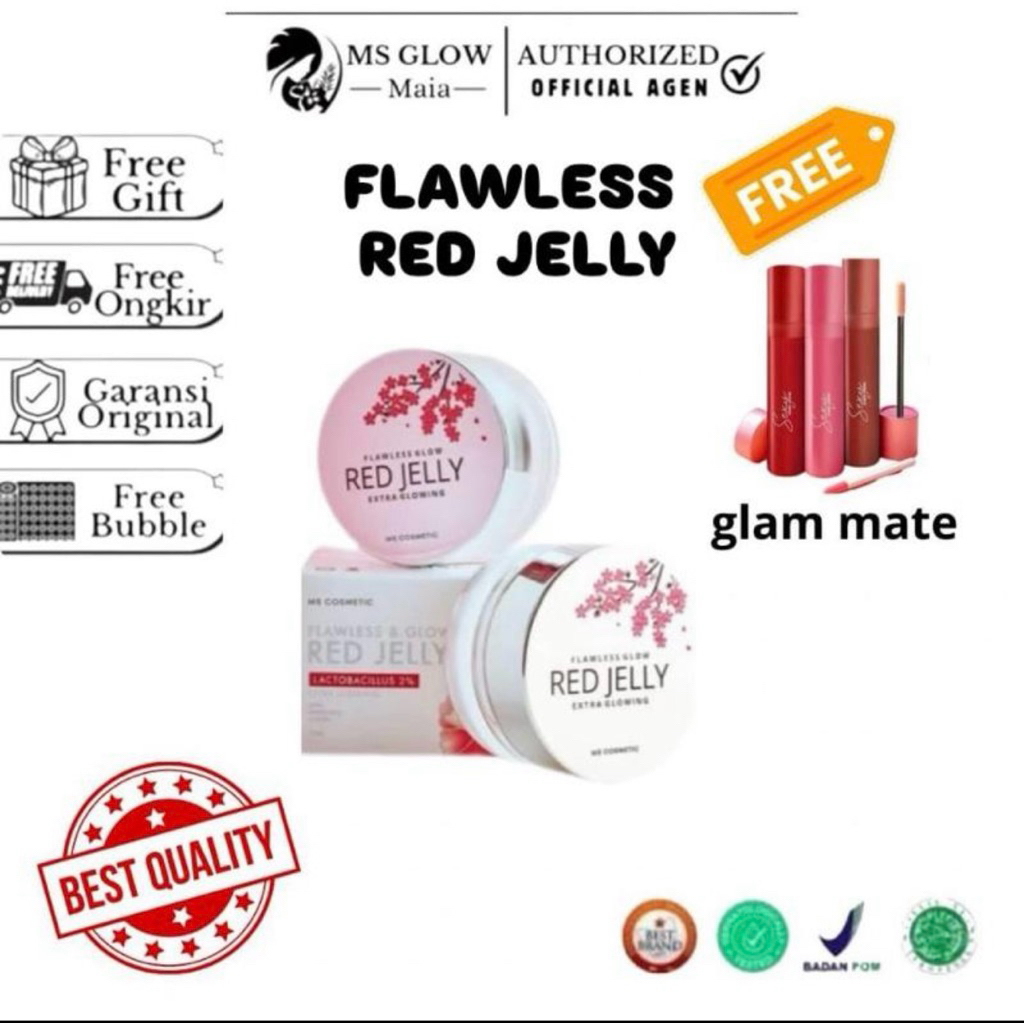 RED JELLY MS GLOW ORIGINAL / MS GLOW RED JELLY ORIGINAL