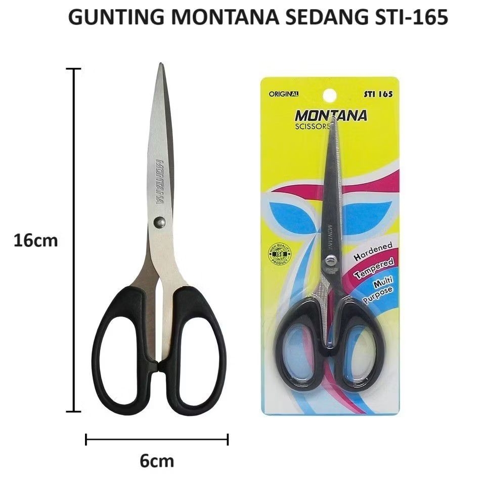 

Gunting Montana Stainless Steel Multipurpose Kuat Tajam STI-165