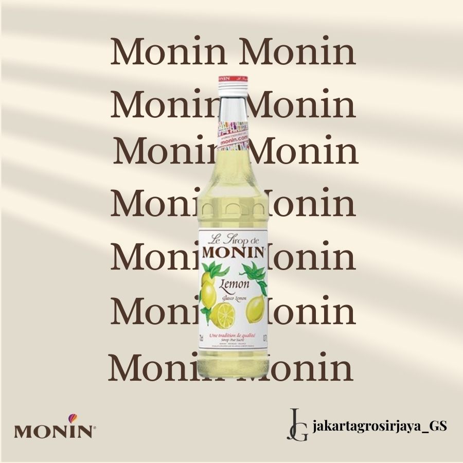

SYRUP MONIN GLASCO CITRON | SITRUN 700 ml SIRUP LEMON GLASCO - MONIN LEMON GLASCO SITRON 700 MILI