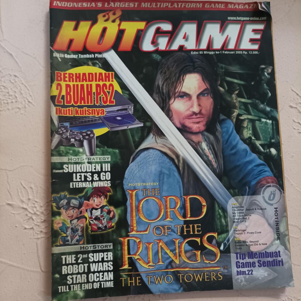 Preloved Majalah Game - Hotgame